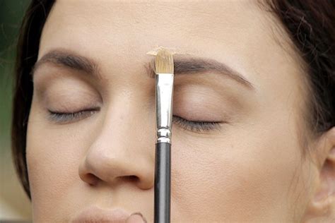 How to make eyebrows thicker. Using a clean spoolie, brush the brows up and trim any excess hairs poking up. Then, brush the hairs downward and trim any super-long strays using brow shaping … 