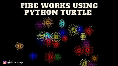 How to make fireworks in Python using turtle - Stack …