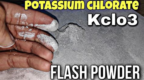 How to make flash powder with potassium perchlorate.  The most powerfu...