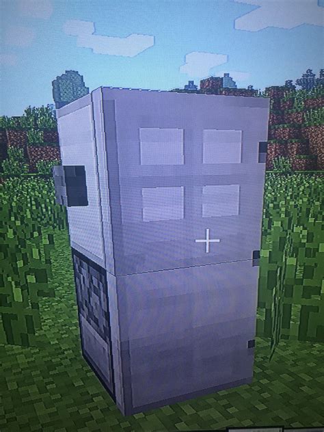 How to make fridge minecraft