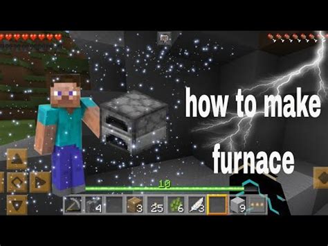 How to make furnace in lokicraft and how to eat food in lokicraft.