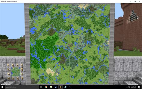 How to make giant map in minecraft