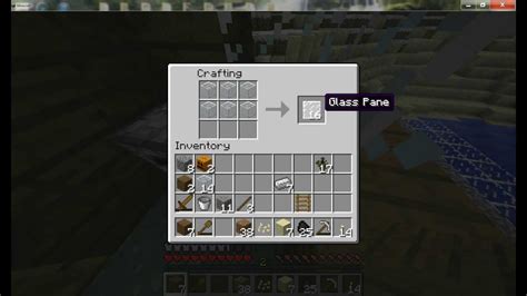 How to make glass blocks in minecraft