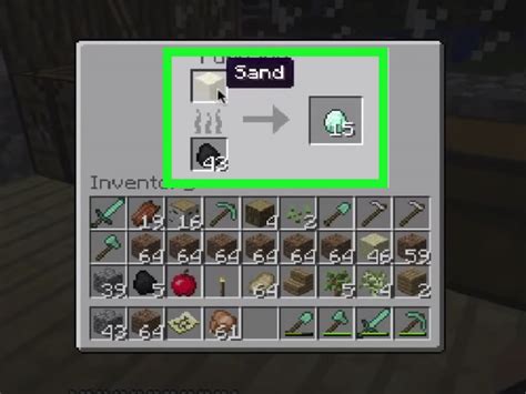 How to make glass in minecraft wiki