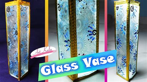 How to make glass vases DIY Artkala - YouTube