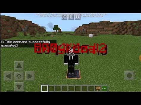 How to make glitch text in minecraft. 