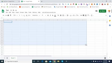 How to make google sheet YouTube