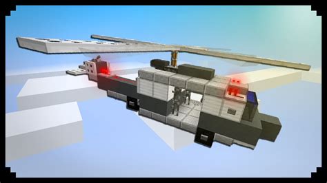 How to make helicopter in minecraft