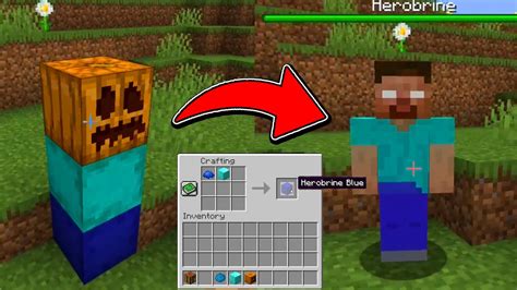 How to make herobrine in minecraft