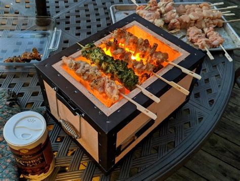 How to make hibachi. Tired of your gas grill’s weak sear? Frustrated by the heat output on your Weber? Annoyed by all your wooden skewers going up in smoke before your kebabs are... 