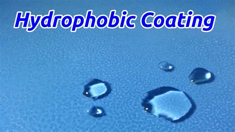 How to make hydrophobic surface. .  ...