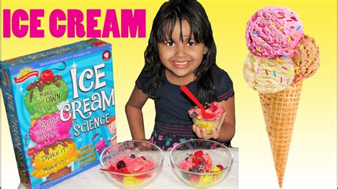 How to make ice cream For kids learning video k!d Zone