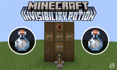 How to make invis potions minecraft