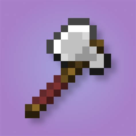 How to make iron axe in minecraft