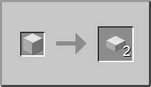 How to make iron slabs in minecraft