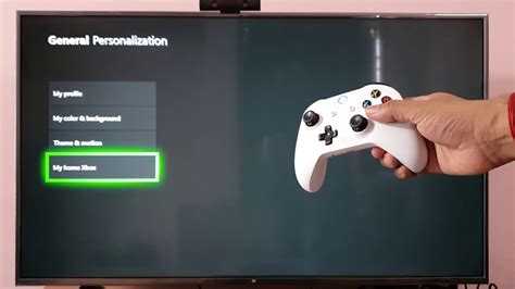 Access the guide using the Xbox button on your controller, and move the stick all the way to the right section to find Settings. Under the general tab, select the Personalization menu. Enter the ....