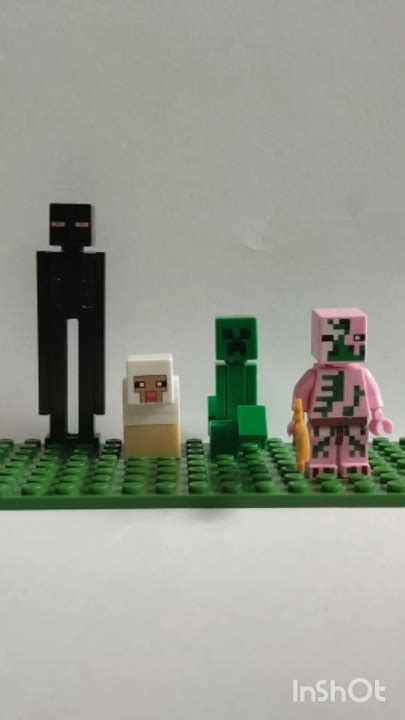 How to make lego minecraft mobs