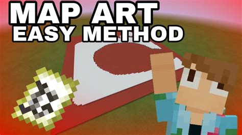 How to make map art in minecraft