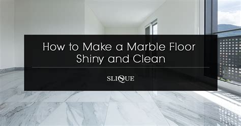 How to make marble shiny again