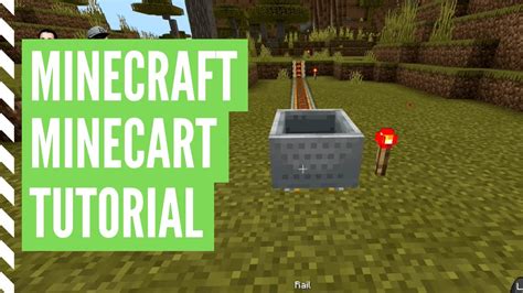How to make minecart minecraft