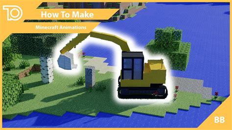 How to make minecraft animations blender