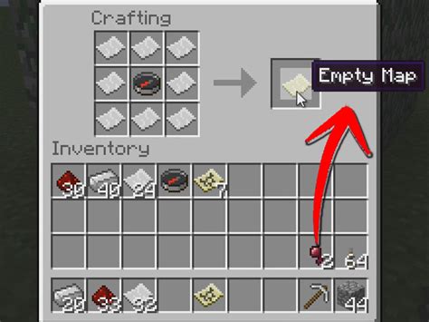 How to make minecraft compass