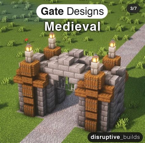 How to make minecraft gate