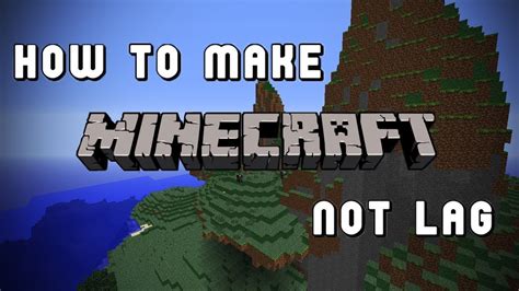 How to make minecraft pe not lag