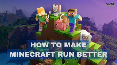 How to make minecraft run better