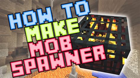 How to make minecraft spawner
