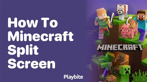 How to make minecraft split screen