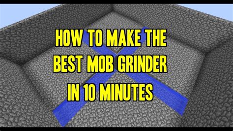 How to make mob grinder minecraft