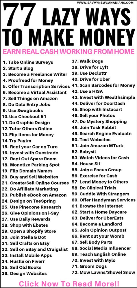 How to make money at 15. 1. Get paid to deliver food or groceries. If you've got a reliable vehicle, you could make money delivering food or groceries locally. Money making apps like DoorDash, UberEats, and GrubHub make ... 