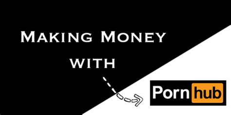 How to make money with pornhub. Pornhub has a few ways you can make money. Ad share revenue. Pornhub pays content creators a portion of the money they make based on the views the creators had each month. I think pornhub pays 80%? So let's say they make $1 million in a month from their ads (they actually probably make 100x that or more), so $800k goes to content creators. … 