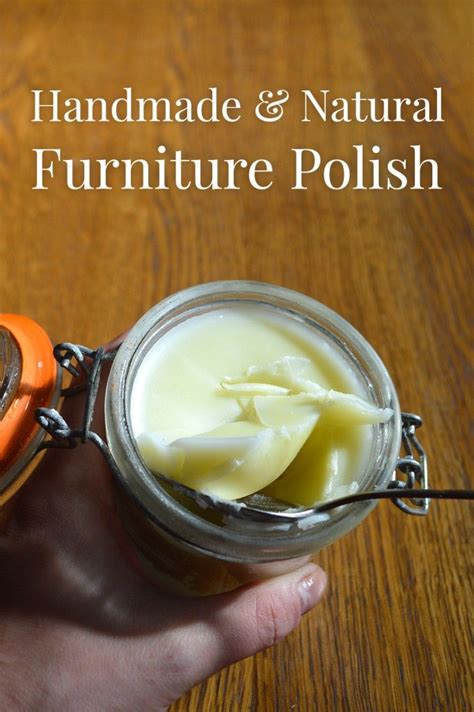 How to make natural beeswax furniture polish