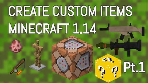 How to make new things in minecraft
