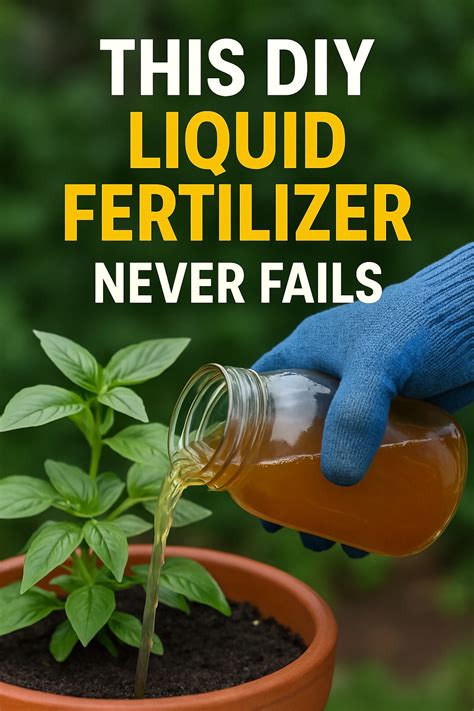 How to make organic fertilizer from leaves.  This simple DIY liquid fertilizer uses kitchen wa...