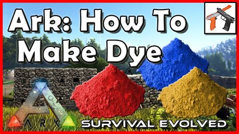 Dyes are (from what I can tell) applied as a