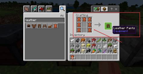 How to make pants minecraft