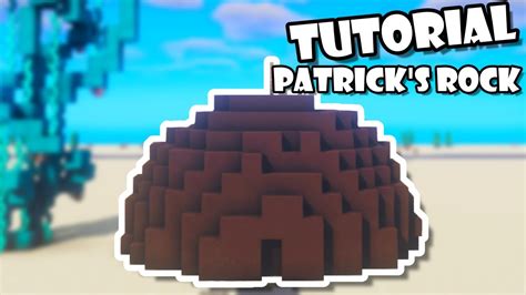 How to make patricks house in minecraft