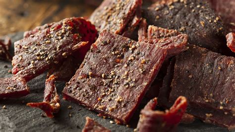 How to make prime meat jerky. Recipe. The following text can be read in the tooltip. For the really needed ingredients see Cooked Meat Jerky or Prime Meat Jerky . ". 1/3 serving of meat (any quality) 1/4 dollop of Oil. Sprinkle with Sparkpowder (to dehydrate) Cook in a Preserving Bin. „. 