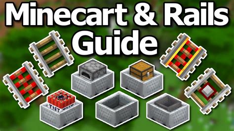 How to make rail cart in minecraft