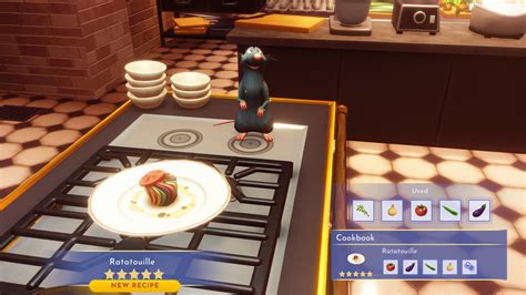 How to make ratatouille in Disney Dreamlight Valley 