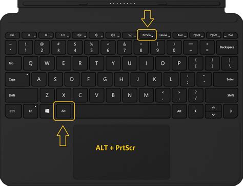 On other models, doing this may take a picture of the entire screen. If Print Screen shares the same key as F10, the keyboard shortcut will be Fn +⎙ PrtScr. 4. Screenshot a single window with Alt +⎙ PrtScr. If you just want to capture one window, click or tap on the window and then hold down Alt +⎙ PrtScr..