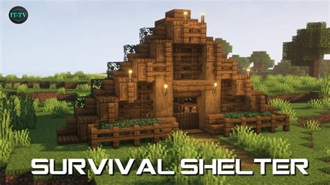 How to make shelter in minecraft