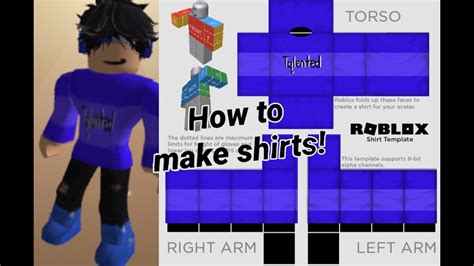 How to make shirts on roblox