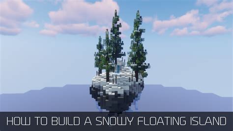 How to make snow float in minecraft