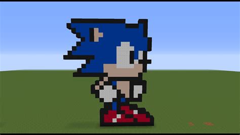 How to make sonic in minecraft