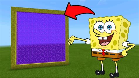 How to make spongebob in minecraft pe