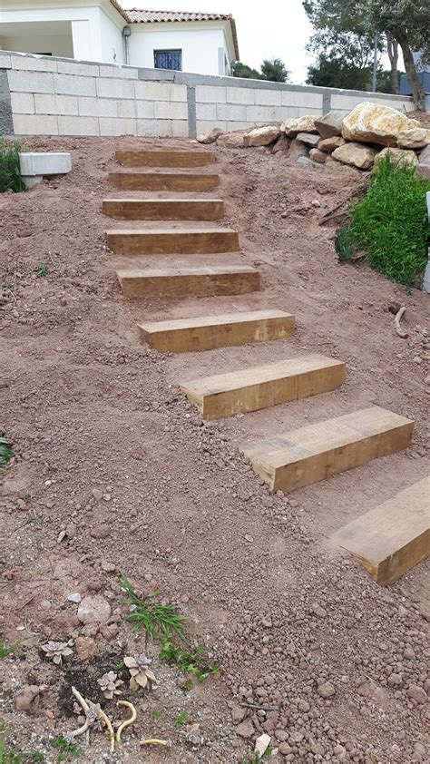 How to make steps in a garden slope How To Do Easy